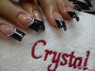 Gánnak  fekete hajlított kocka